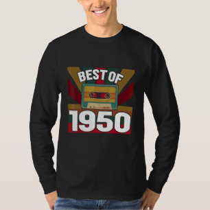 Best Of 1950 Retro Vintage Cassette Tape Classic M T-Shirt