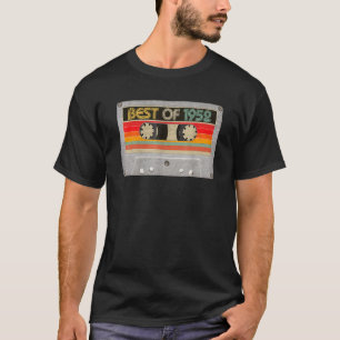 Best Of 1952 70th Birthday Cassette Tape Vintage T-Shirt