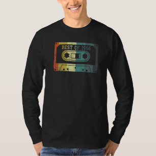 Best Of 1966 Birthday Vintage Cassette Tape T-Shirt