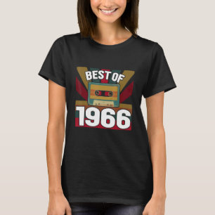 Best Of 1966 Retro Vintage Cassette Tape Classic M T-Shirt