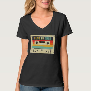 Best of 1970 Cassette Tape Retro Vintage 53rd Birt T-Shirt