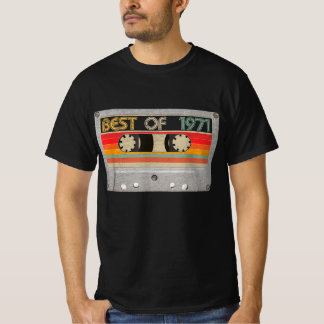 Best Of 1971 Cassette Tape Vintage, 1971 Bday Gift T-Shirt