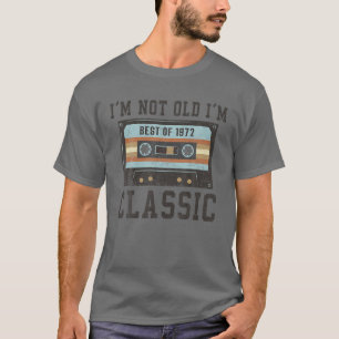 Best Of 1972 51St Birthday Gifts Men Bday 51 Birth T-Shirt