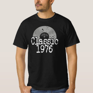 Best Of 1976 Classic Vinyl, Born In 1976 Birthday T-Shirt