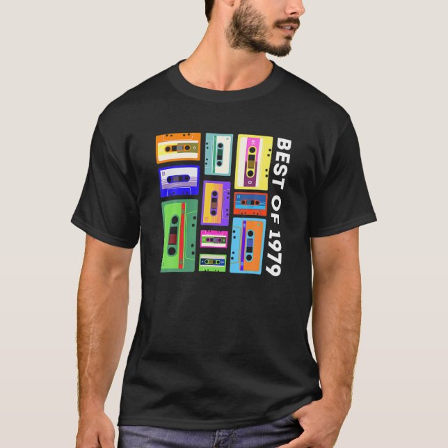 Best Of 1979 Cassette Tape 80S 90S Retro Mixtape M T-Shirt (Front)