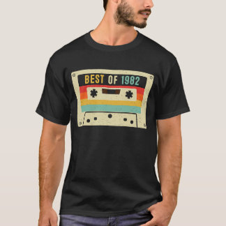 Best of 1982 Cassette Tape Retro Vintage 41st Birt T-Shirt