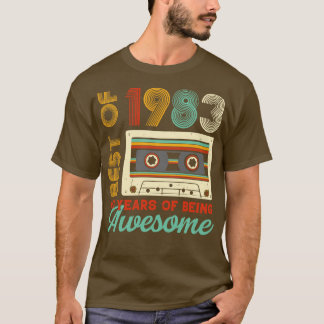 Best Of 1983 Limited Edition Birthday 1 T-Shirt