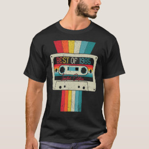 Best Of 1985 Cassette Retro Vintage 1985 Birthday T-Shirt