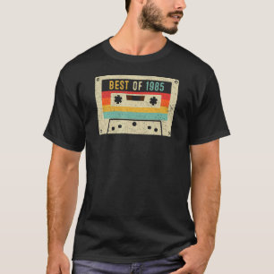 Best of 1985 Cassette Tape Retro Vintage 38th Birt T-Shirt