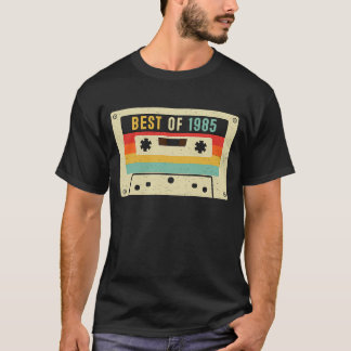 Best of 1985 Cassette Tape Retro Vintage 38th Birt T-Shirt