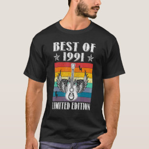 Best Of 1991  31st Birthday 31 Years Old T-Shirt