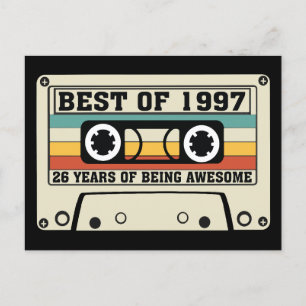 Best of 1997 26 years of being awesome holiday postcard