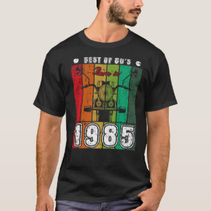 Best Of 80's Born In 1985 Classic Motorcycle Birth T-Shirt