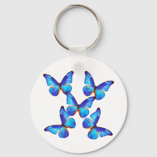 Best-of-Breed "Morpho Butterfly" Key Ring
