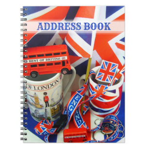 Best of British Souvenirs Adress Book
