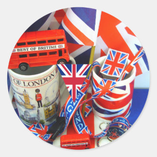 Best of British Souvenirs Classic Round Sticker