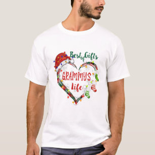 Best Of Gifts In Grammy 'S Life Heart Christmas Li T-Shirt