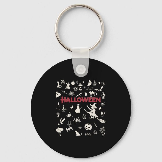 Best of Halloween Key Ring (Front)