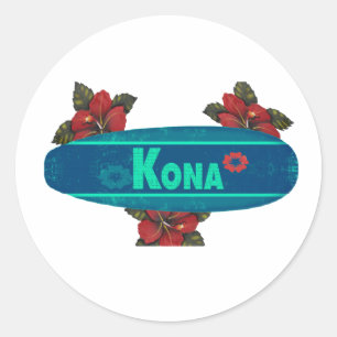 Best of Kona Classic Round Sticker