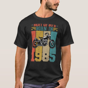 Best Of The 80's Born In 1985 Vintage Motorcycle B T-Shirt