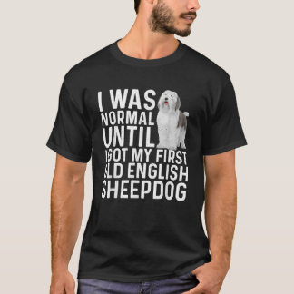 Best Old English Sheepdog Art For Men Women Sheepd T-Shirt