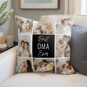 Best OMA Ever Custom Throw Pillow