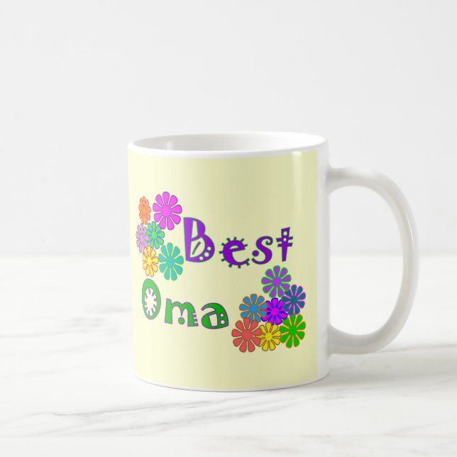 Best Oma  Mother's Day Gifts Coffee Mug (Right)