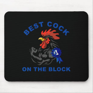 Best On The Block Chicken Apparel Mouse Pad