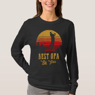Best Opa By Par Father S Day Golf Golfing 1 T-Shirt
