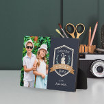 Best Opa By Par | Golf Grandpa Photo Plaque<br><div class="desc">Celebrate a golf-loving grandpa this Father's Day or Grandparents' Day with this awesome custom photo plaque. Design features a golf themed badge bearing the words "Best Opa By Par" with green laurels and a golf bag,  alongside a photo of his grandchildren. Personalise with names or a custom message.</div>