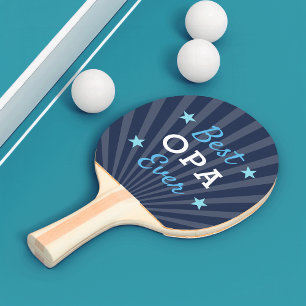 Best Opa Ever   Cool Grandpa Father's Day Ping Pong Paddle