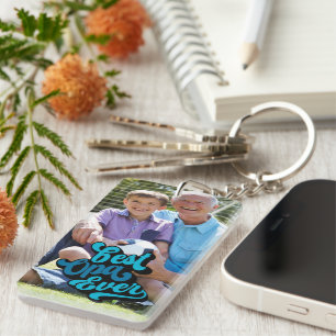 Best Opa Ever   Grandpa Photo Key Ring