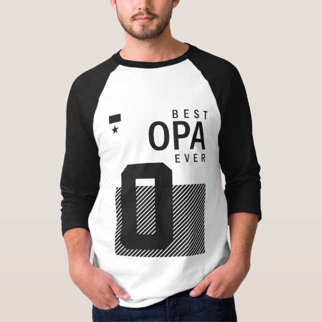 Best Opa Ever T-Shirt (Front)