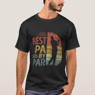 Best Pa By Par Father's Day Golf Gift Grandpa T-Shirt