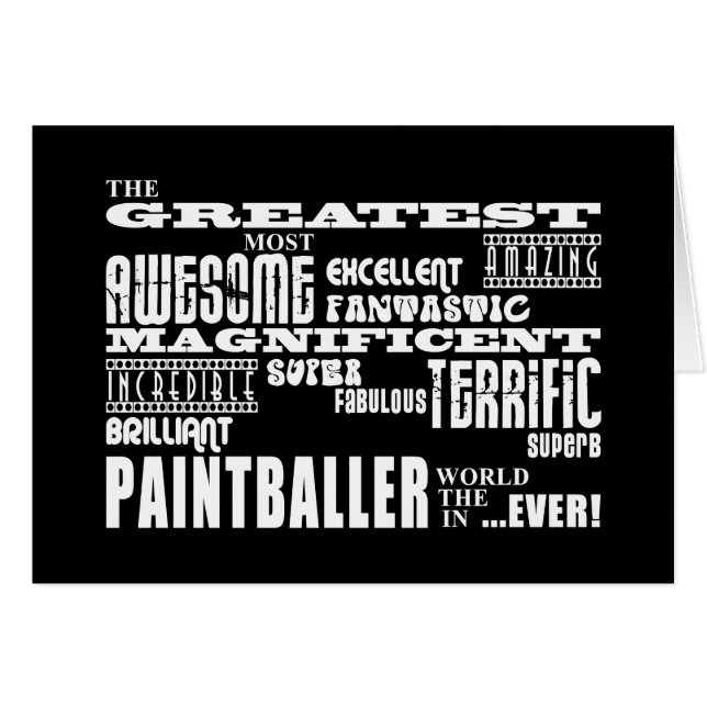 Best Paintballers : Greatest Paintballer (Front Horizontal)