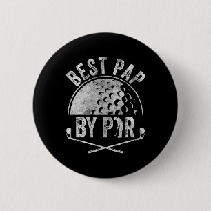 Best Pap By Par Shirt Golf Lover Sports Gift Golf 6 Cm Round Badge