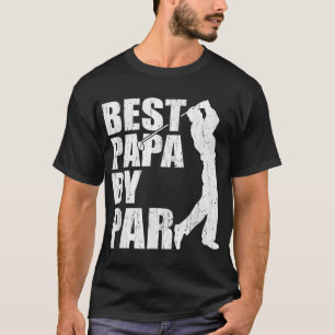 Best Papa By Par Funny Golf Father's Day Grandpa G T-Shirt