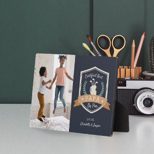 Best Papa By Par   Golf Grandpa Photo Plaque