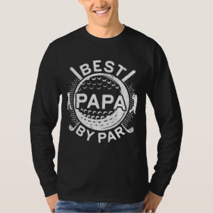 Best Papa By Par Golf Lover Father's Day Gift T-Shirt