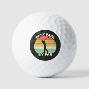 Best Papa By Par - Golfing Golf Balls