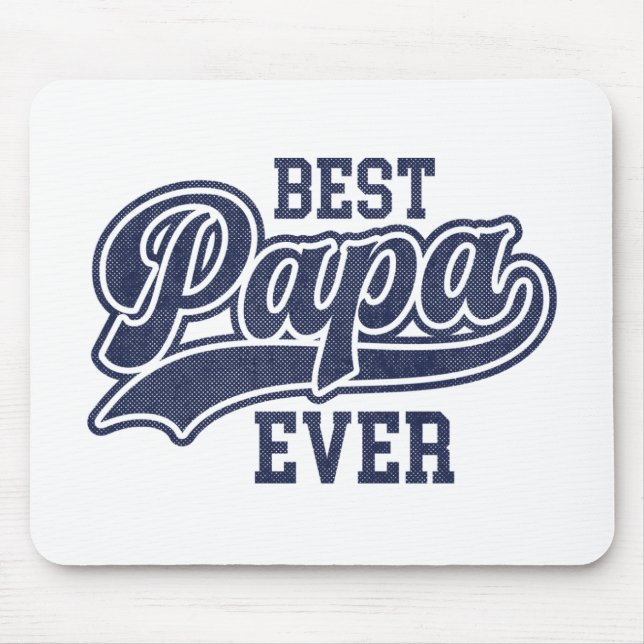 Best Papa Ever 2 Mouse Pad (Front)