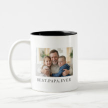 Best Papa Ever Fathers Day Gift Photo