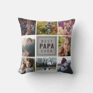 Best PAPa Ever Photo Cushion