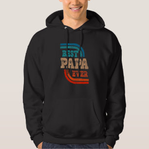 Best Papa Ever Vintage Father's Day For Dad Papa Hoodie