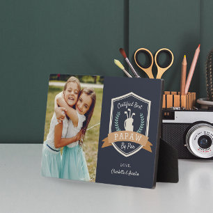 Best Papaw By Par Golf Grandpa Photo Plaque