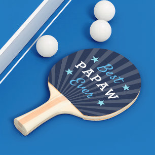 Best Papaw Ever   Cool Grandpa Father's Day Ping Pong Paddle