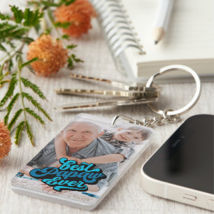 Best Papaw Ever   Grandpa Photo Key Ring