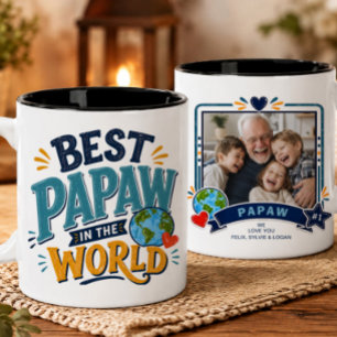 Best Papaw in the World Photo Mug