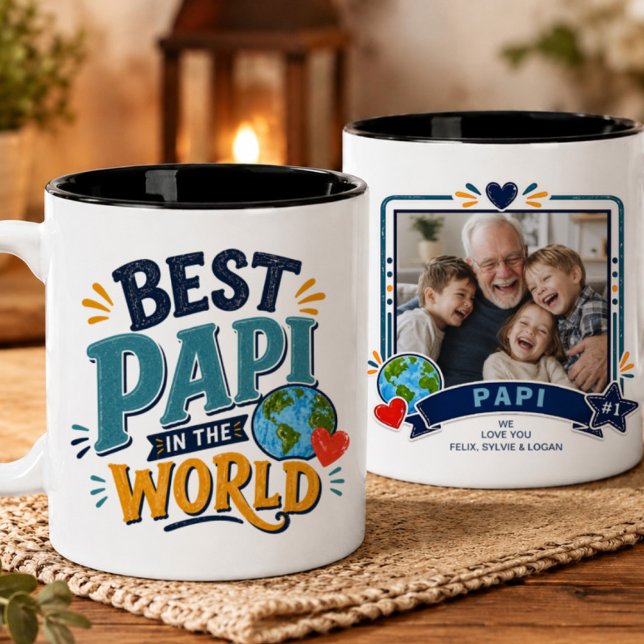Best Papi in the World Photo Mug (Creator Uploaded)