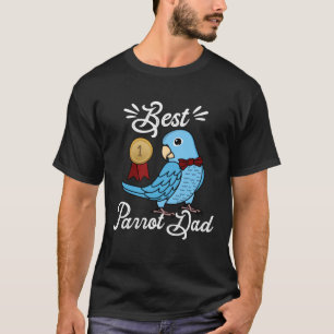 Best Parrot Dad I Blue Parrotlet T-Shirt